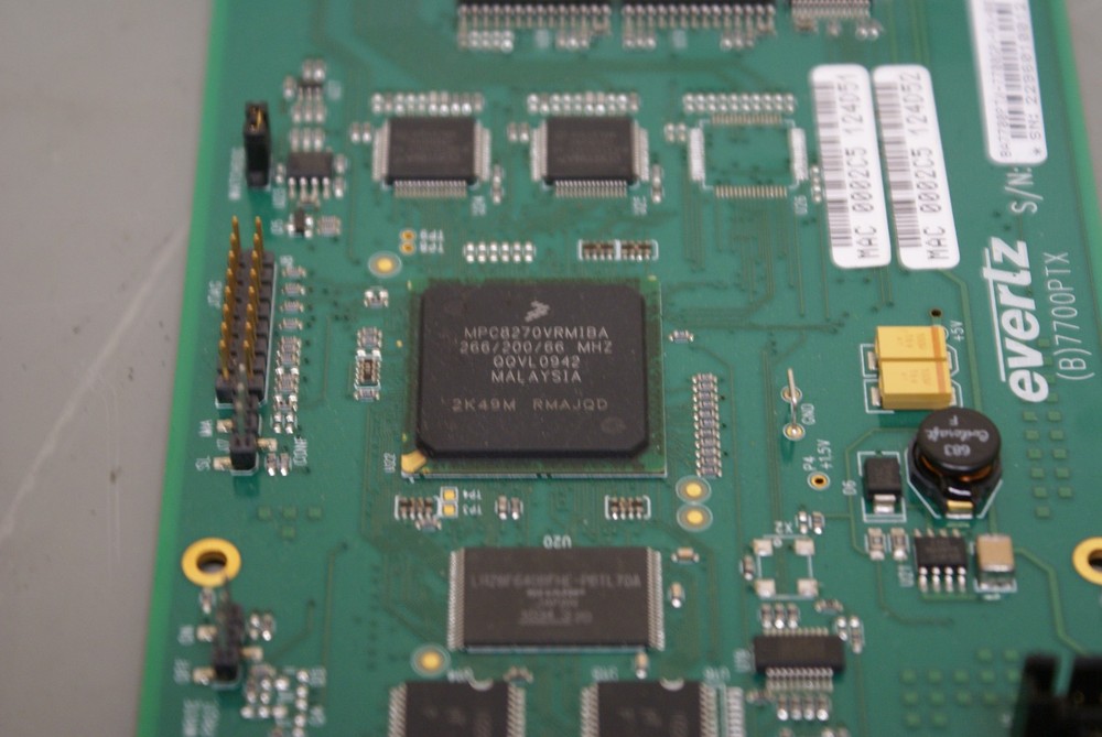 Evertz 7700PTX Universal Protocol Translator Module w/7700TPI Backplane 2A