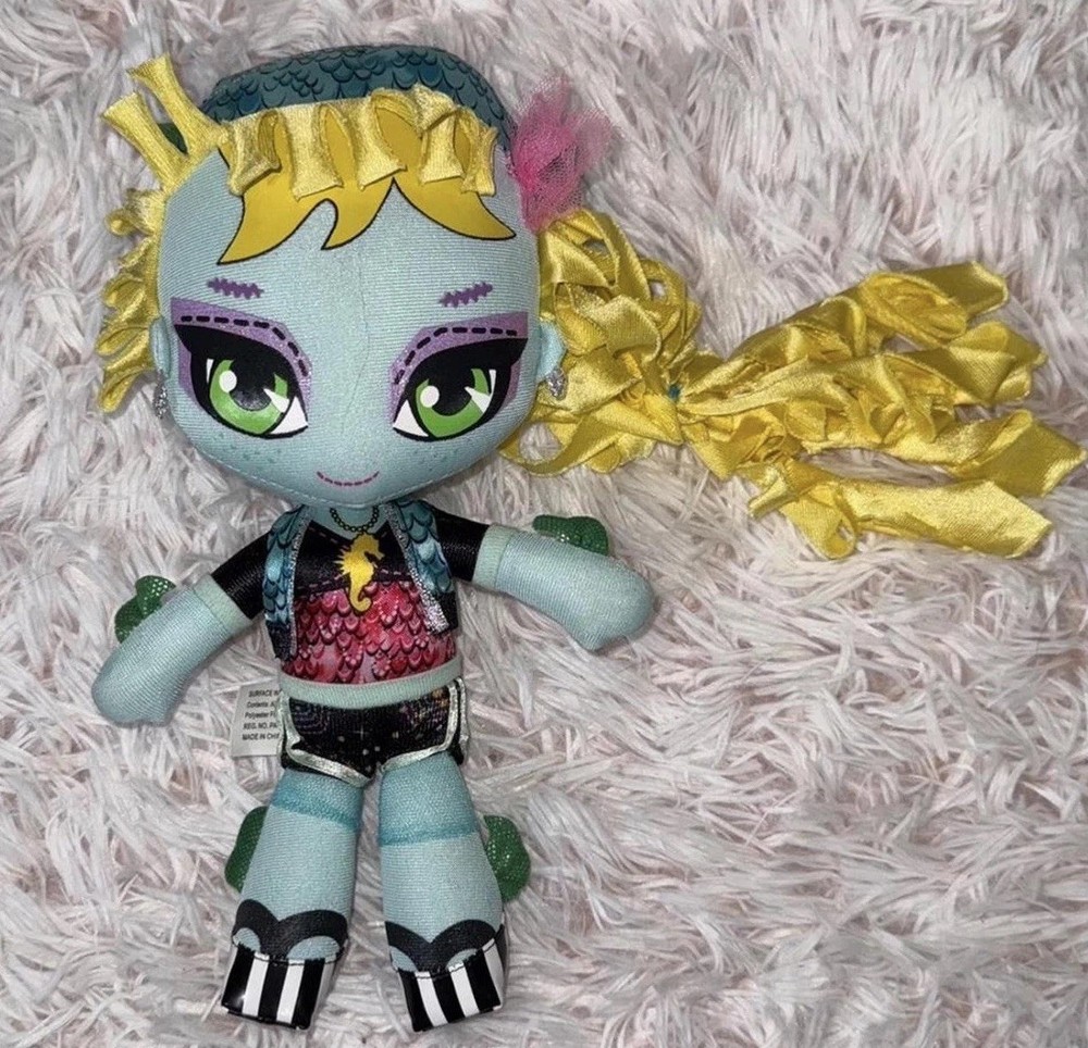 Lagoona monster high plush doll