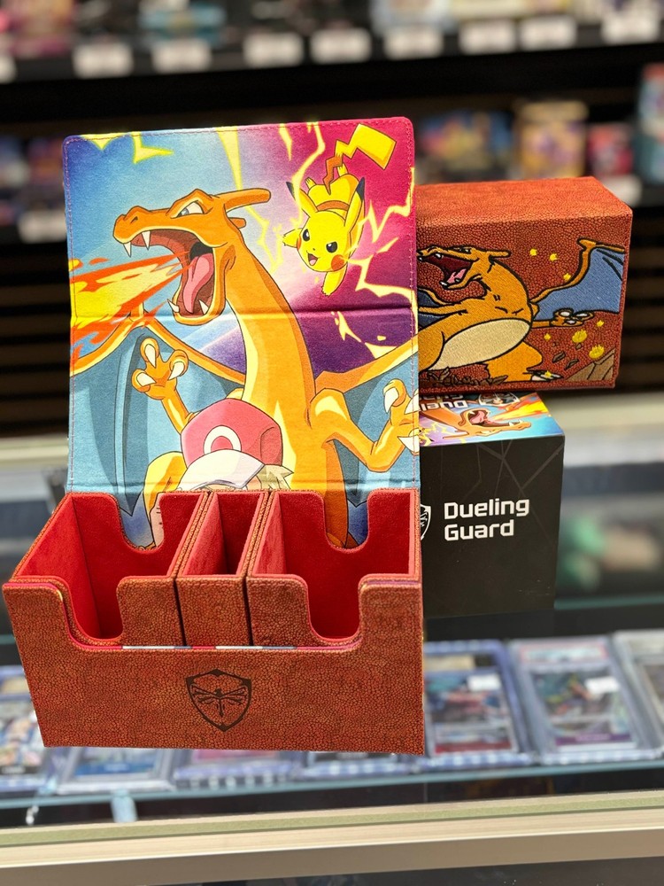 Dueling Guard Red EV 2.5 Embroidered Box - XL Deck Box 240 Count