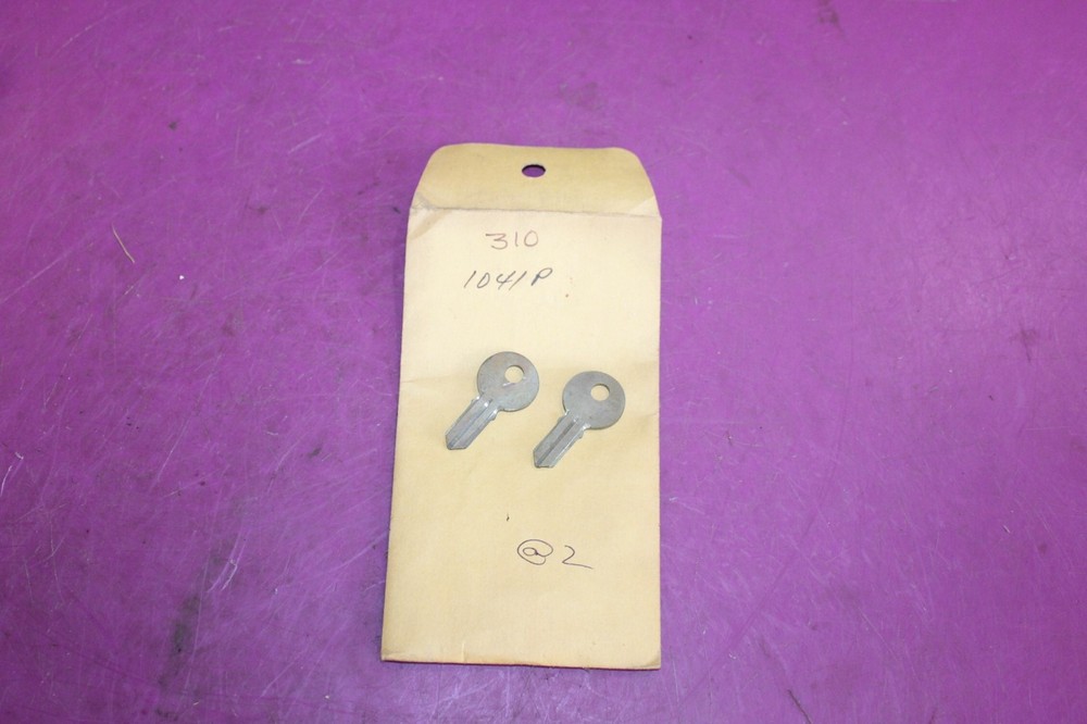 Two (2) 1041P Key Blanks. See pic.