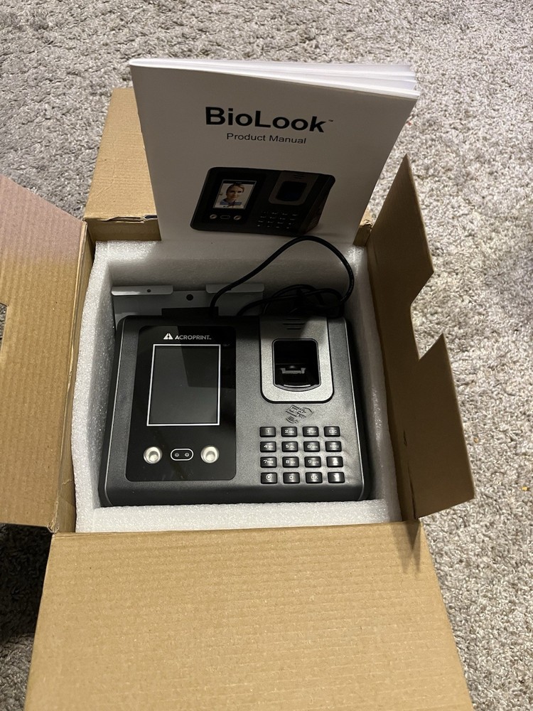 Acroprint Face Recognition Time Clock- RT200