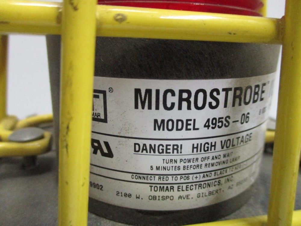 TOMAR ELECTRONICS 495S-06 MICROSTROBE IV AIR SYSTEMS INTRL 50ALMSTDC9