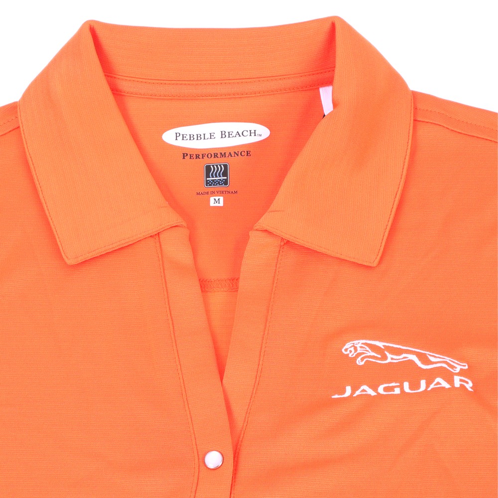 Womens Jaguar Orange Polo Medium