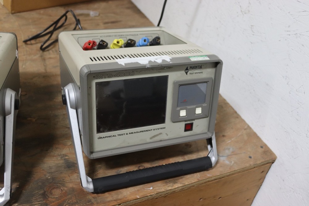 Manta MTS-4000 Graphical Test & Measurement System AS IS