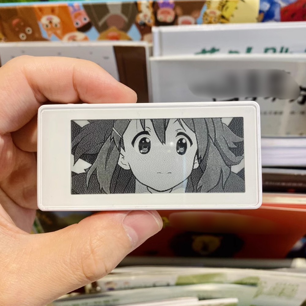 Mini Reader Type-C Charging 3D-Printed E-book Reader w/2.9" 296x128 Ink Screen