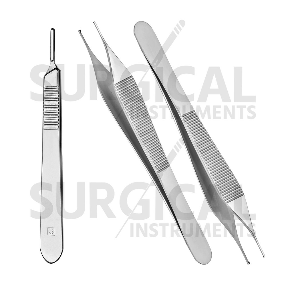 9 Pieces Custom Basic Surgical Instruments Set Stainless Steel German Grade