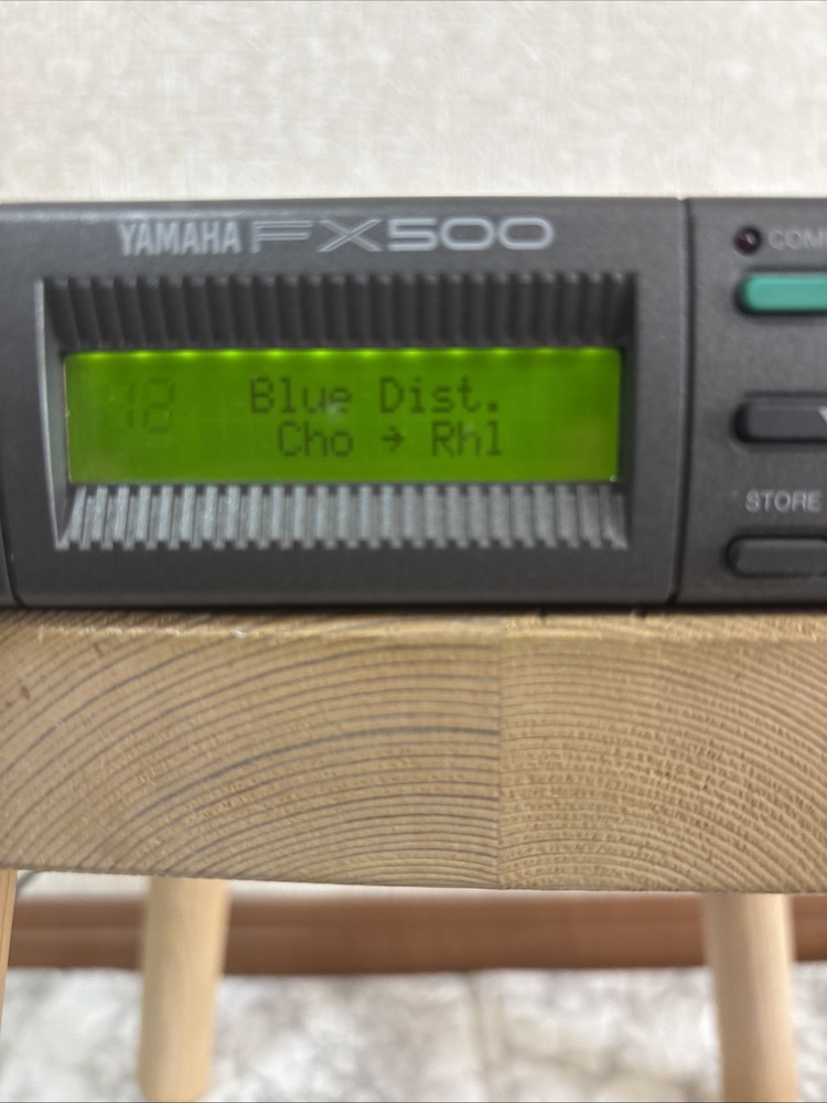 YAMAHA FX500 SIMUL-EFFECT PROCESSOR Guitar Effect TESTED JAPAN