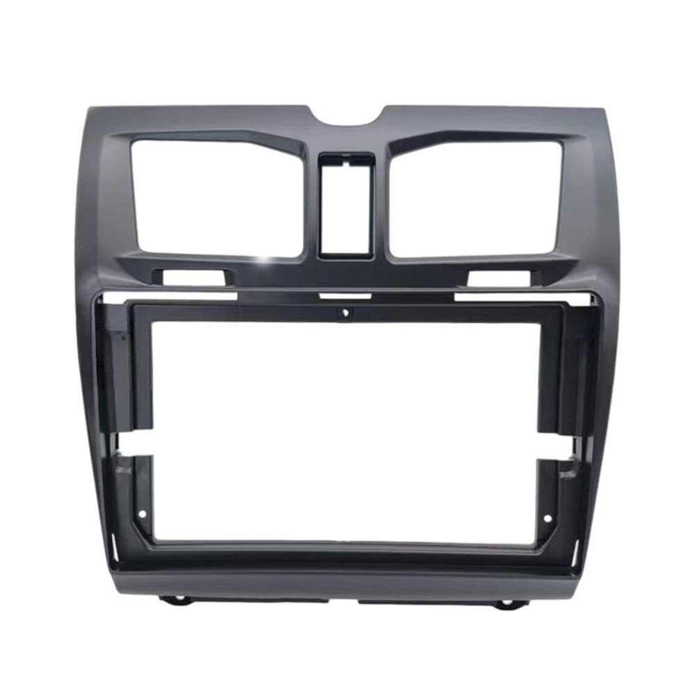 ABS Black Navigation Panel for Lada For Kalina Center Console 2013-2018 Models