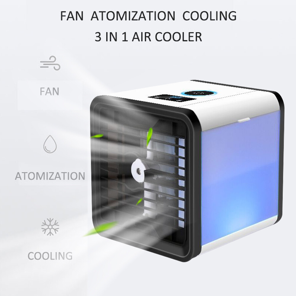 Mini Air Conditioner Portable Air Cooling Fan Personal Purifier Cooler Fan Stock