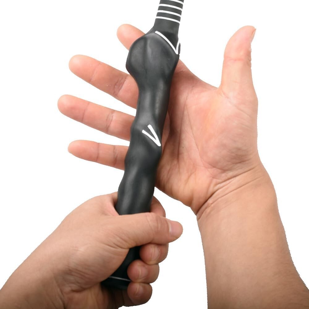 2 PCS Durable Right Hand Golf Swing Training Grip Aid Standard Teaching Trainer