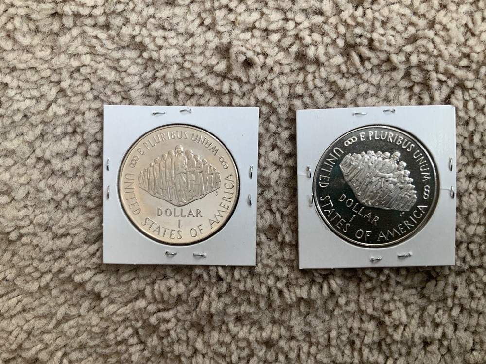 1987 US Constitution 200th Anniversary Commemorative Silver Coin