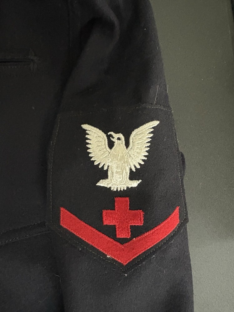 World War II Era Pharmacist's Mate Third Class US Navy Uniform
