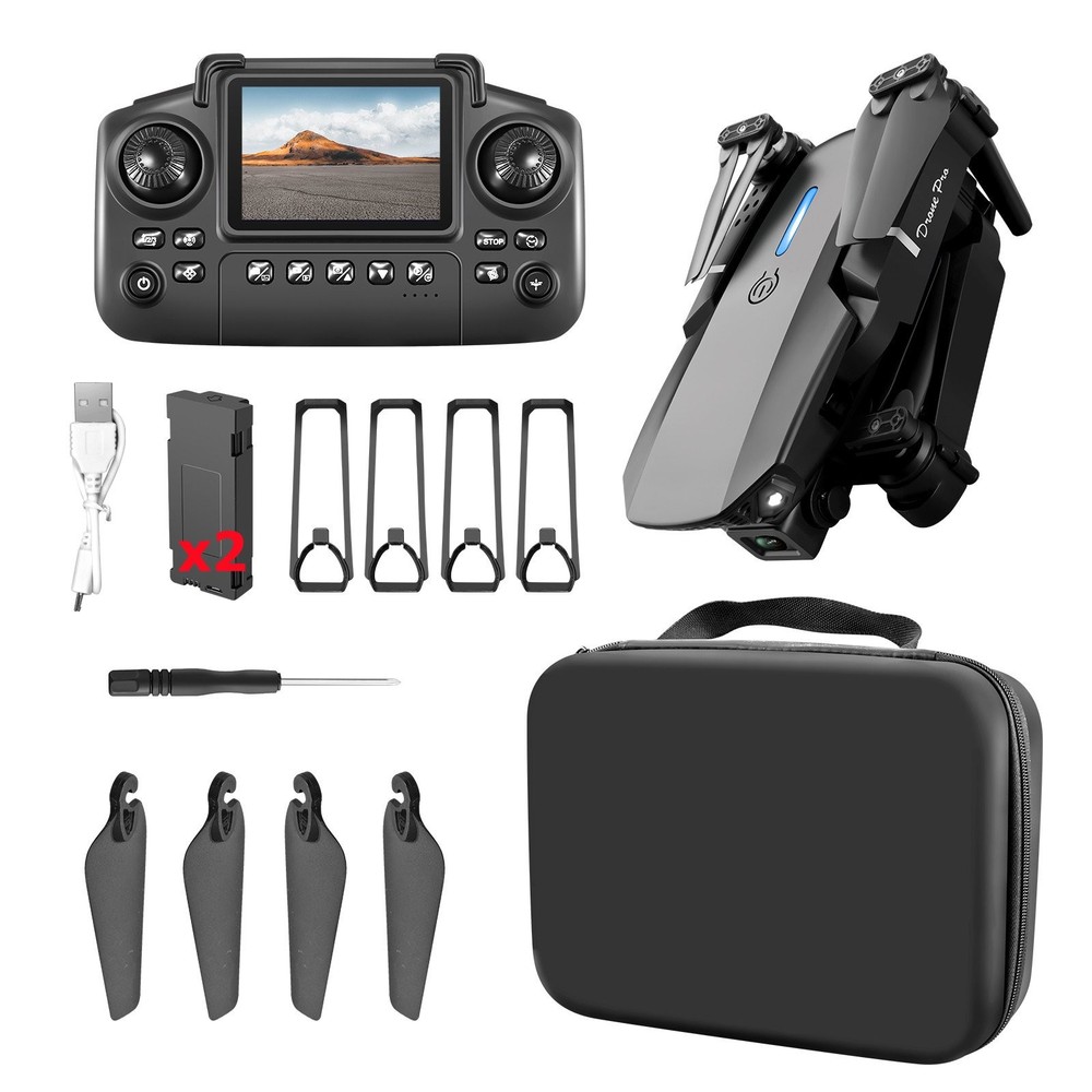 Drone 2026 4K HD Tree Camera WiFi FPV RC Foldable Quadcopter Remote With Screen