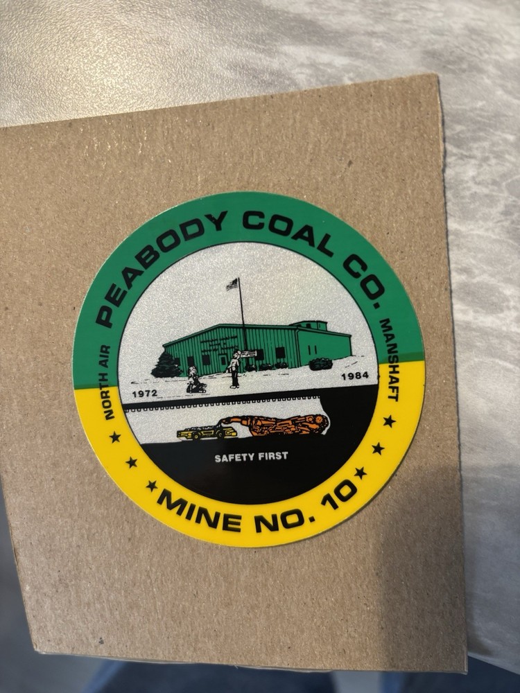 coal mining stickers(2026 Listing) Nice Peabody