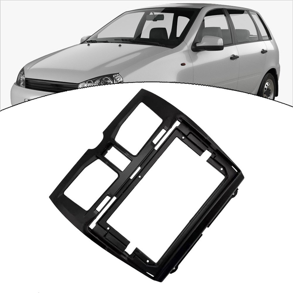 ABS Black Navigation Panel for Lada For Kalina Center Console 2013-2018 Models