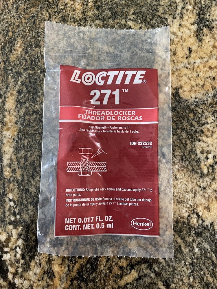 Loctite 27105 Threadlocker 271 Heavy Duty