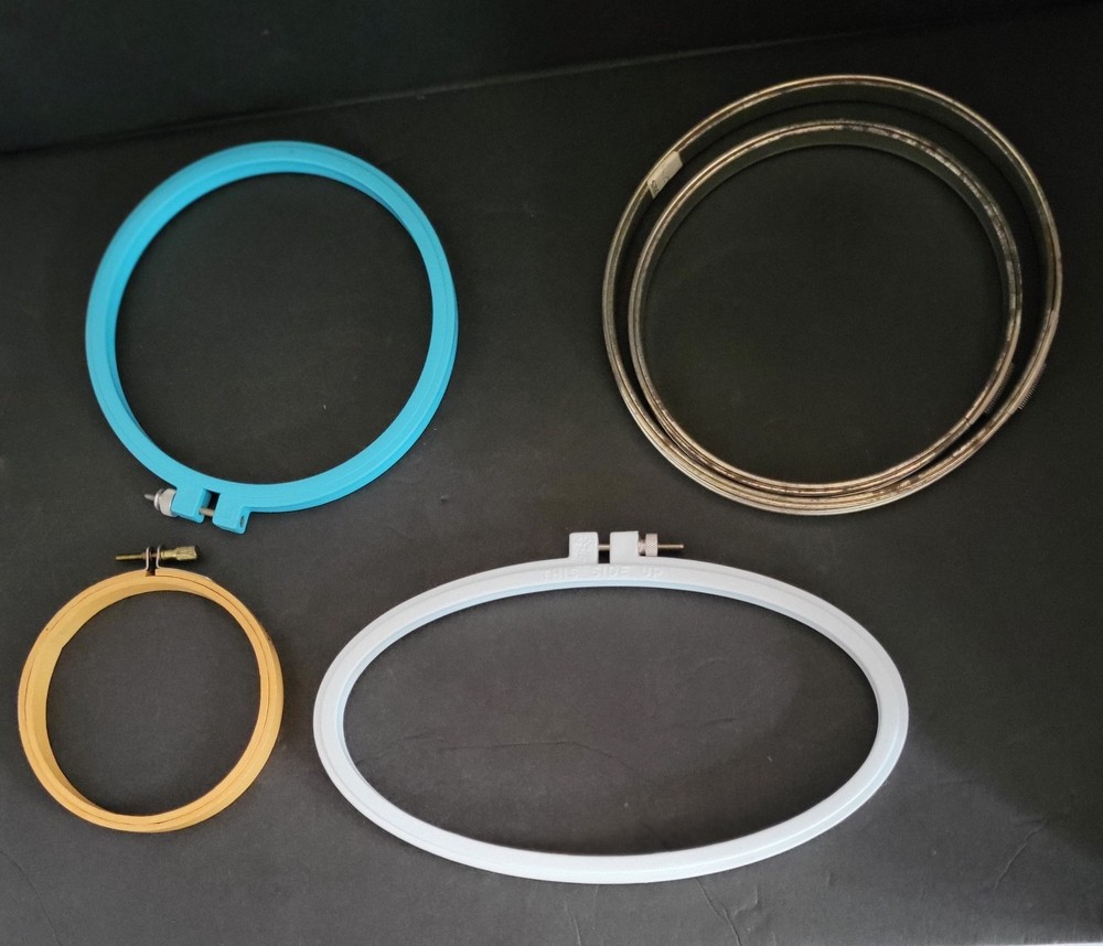 Assorted Embroidery Hoops