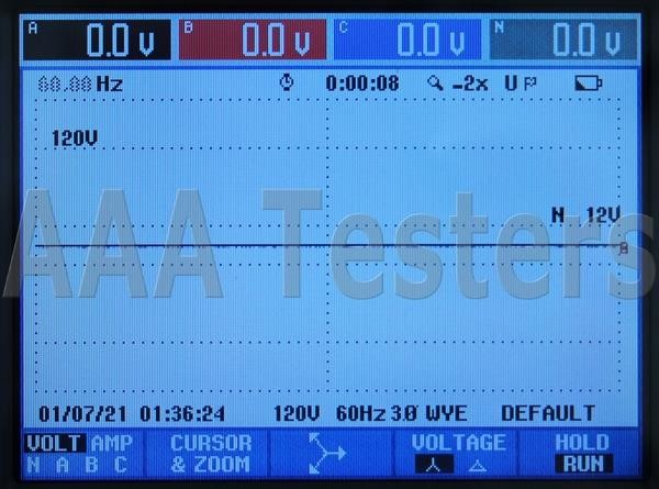 Fluke 434 Three Phase Power Quality Analyzer Meter w/ Interharmonics Memory
