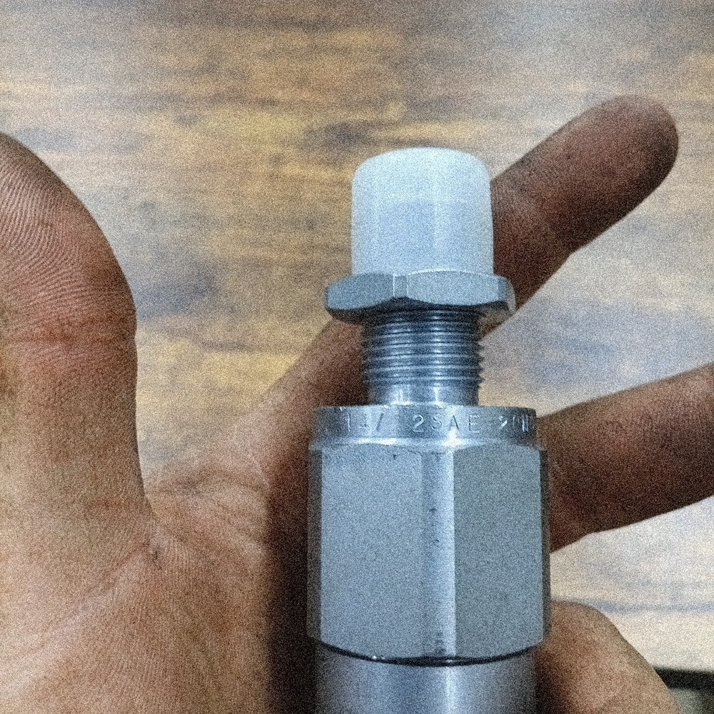 Faster Quick Connect Hydraulic Coupler 1" M Thread x 1/2" Push Connect 3FFH08