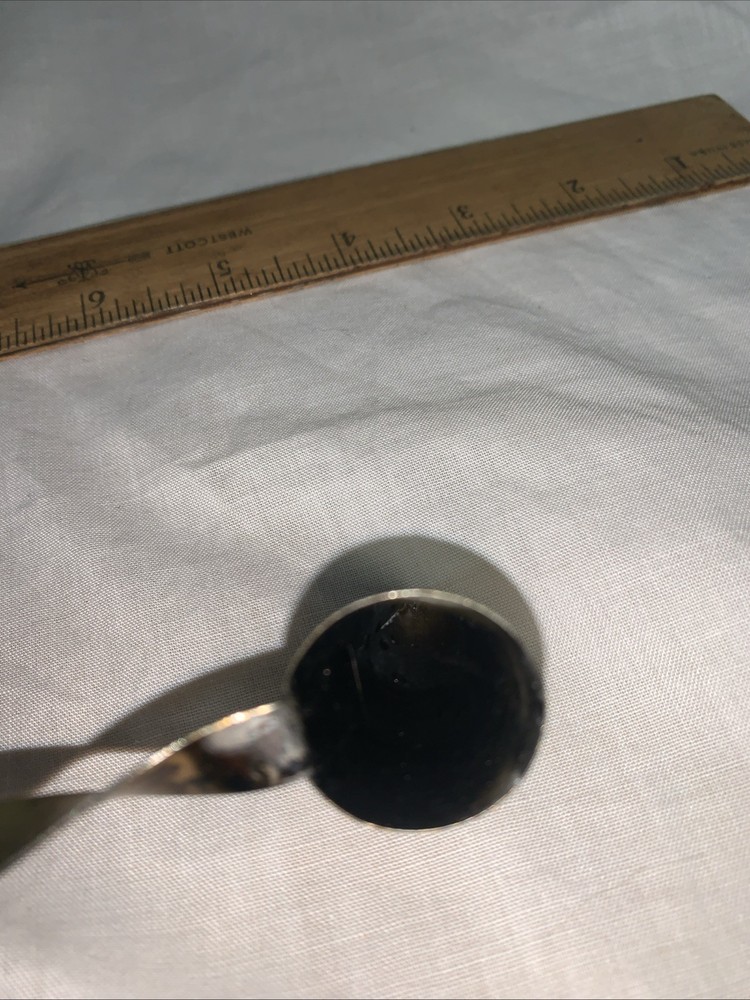 Vintage Silver Plated Candle Snuffer: Twisted Handle Home Decor