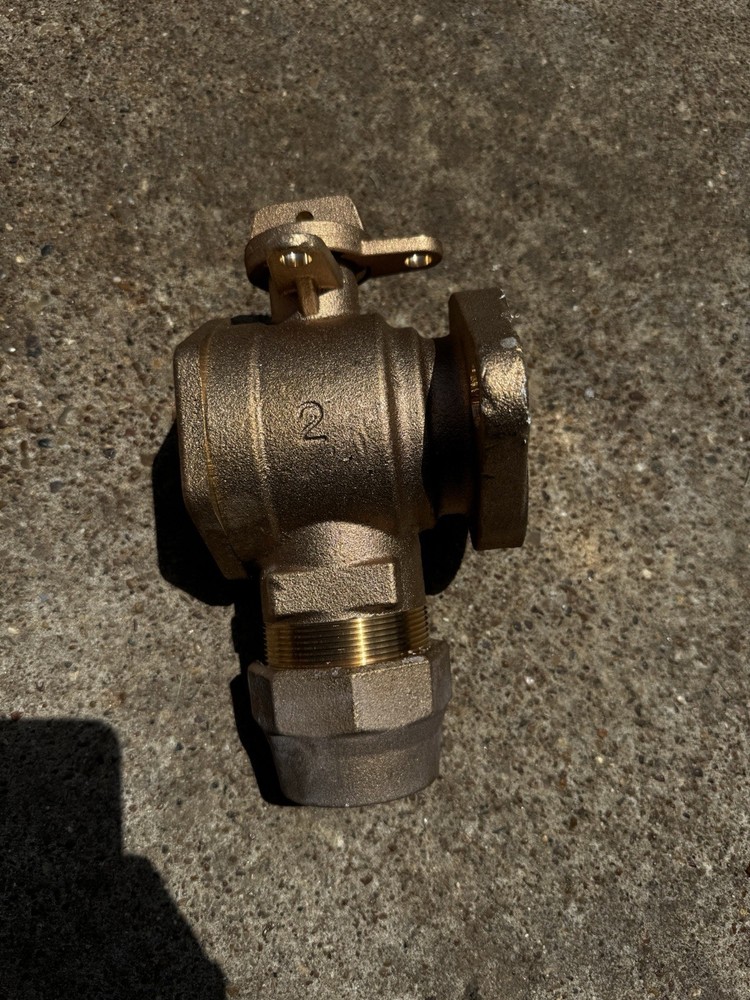 2” CTS Flange Angle Stop