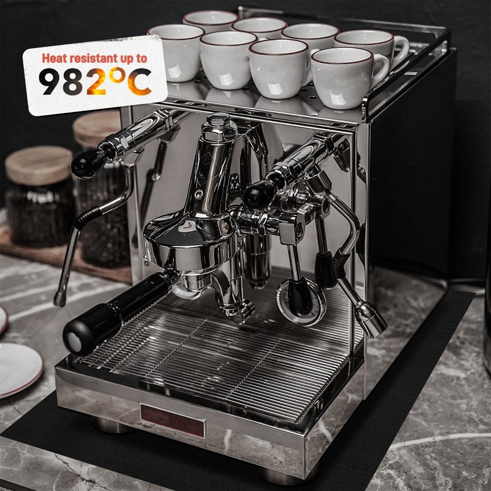 Multi-Scene Fireproof Rug Ideal for Home Kitchen & Fire Pit 40x40in