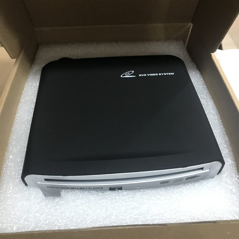 External Car Universal CD Player Machine, Vehicle External USB CD Player for Car