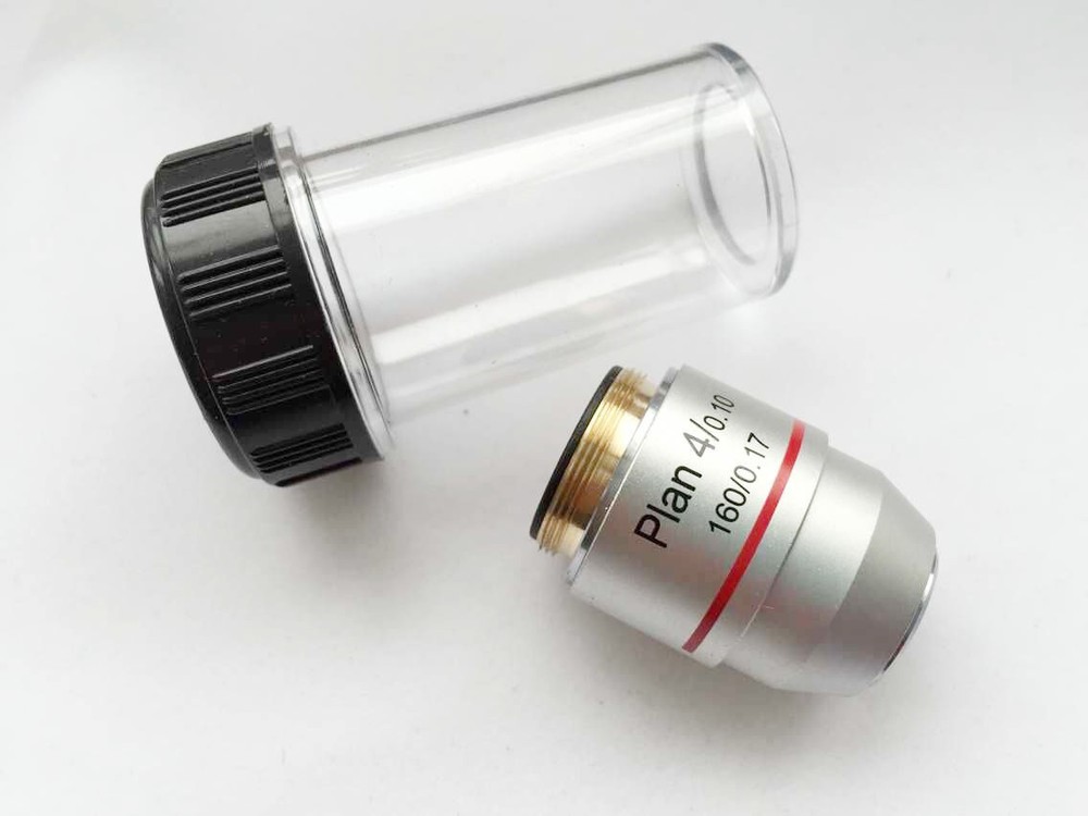 Biological Microscope 195 4x Plan Achromatic Objective lens