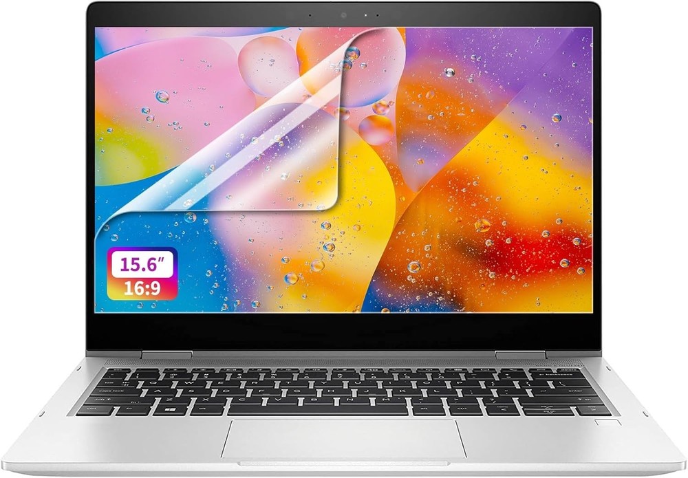 2-Pack 15.6" Laptop Screen Protectors - Glossy & Touchscreen Compatible