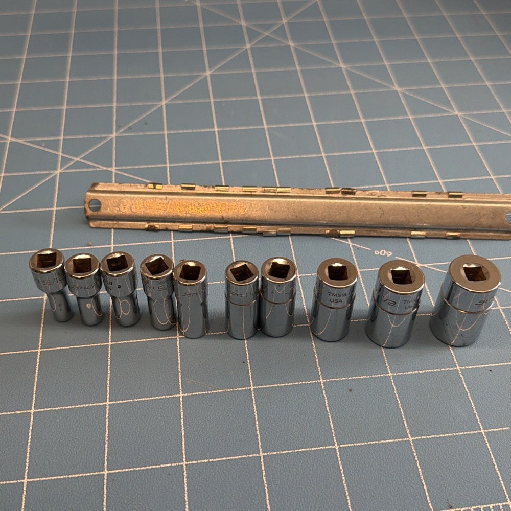 Snap On 110TMSY 1/4" 10PC Semi deep See Set