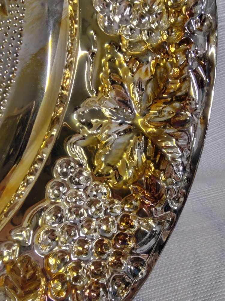 VTG Round Silver Plated By Silversmith Studio Passover Seder Platter 13" ST33