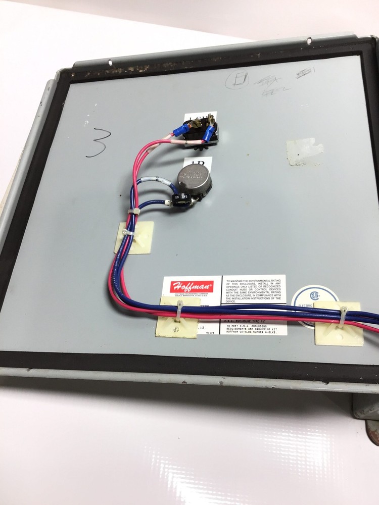 Hoffman Industrial Control Transformer Enclosure Type 12