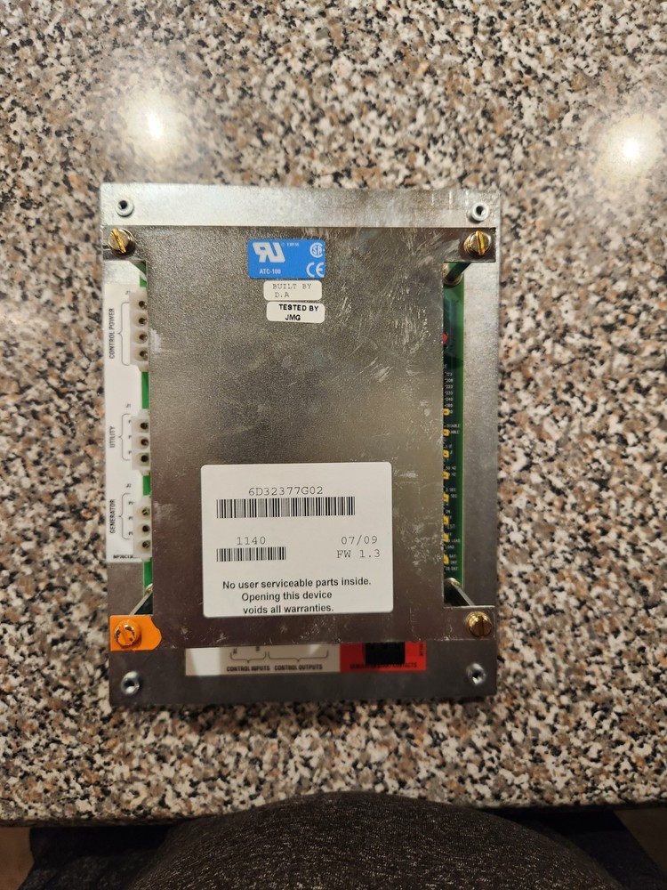 EATON TRANSFER SWITCH MODULE ATC-100