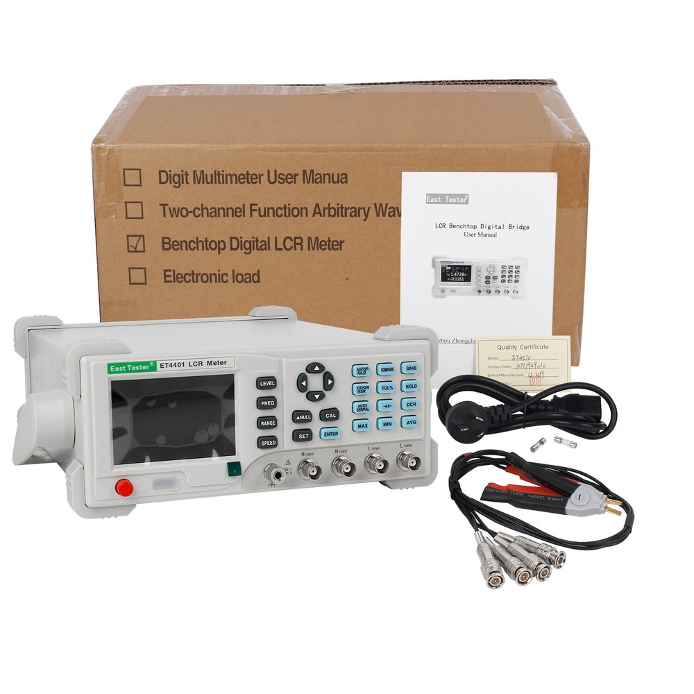 ET4401 ET4402 LCR Meter Tester Inductance Capacitance 10/20KHz Fixed Frequency