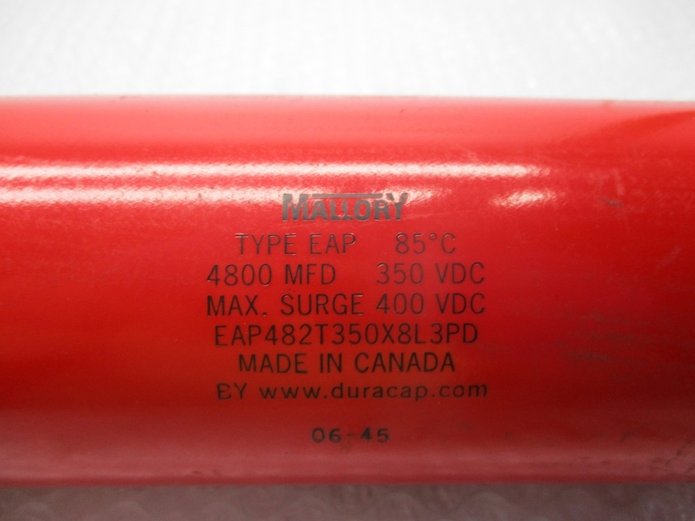 MALLORY EAP482T350X8L3PD CAPACTIOR NSNP