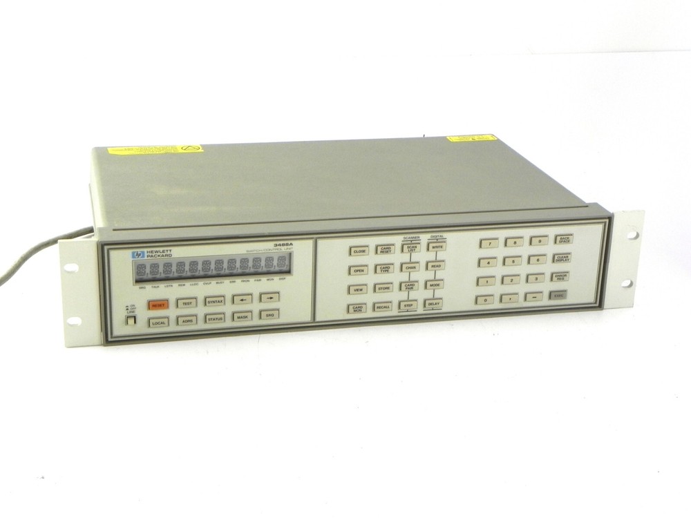 Keysight 3488A Switch/Control Unit with 4ea 44471A, 1ea 44472A