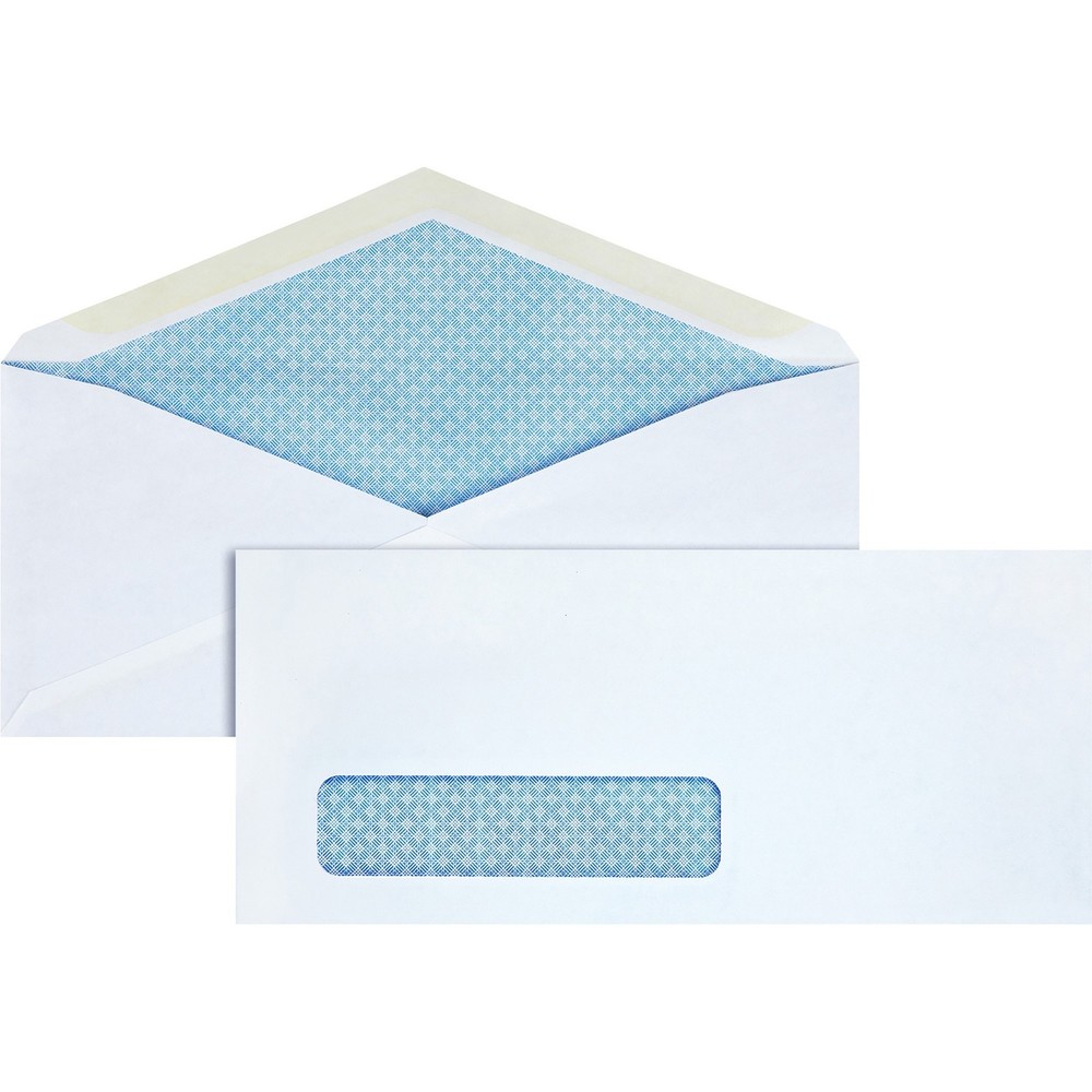 Business Source BSN42205 Security Window Envelopes 4.25"x9.5" 500/box