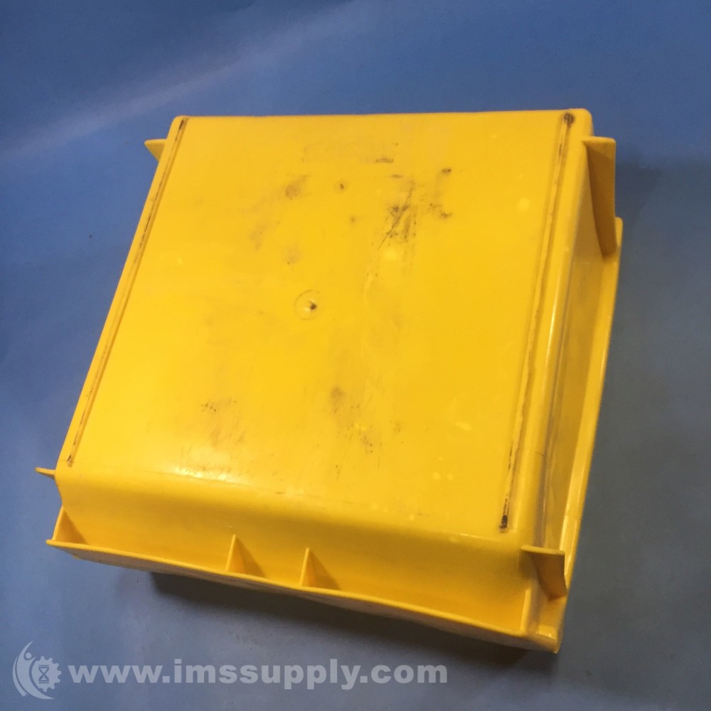 Global 550124 Yellow Storage Bin USIP