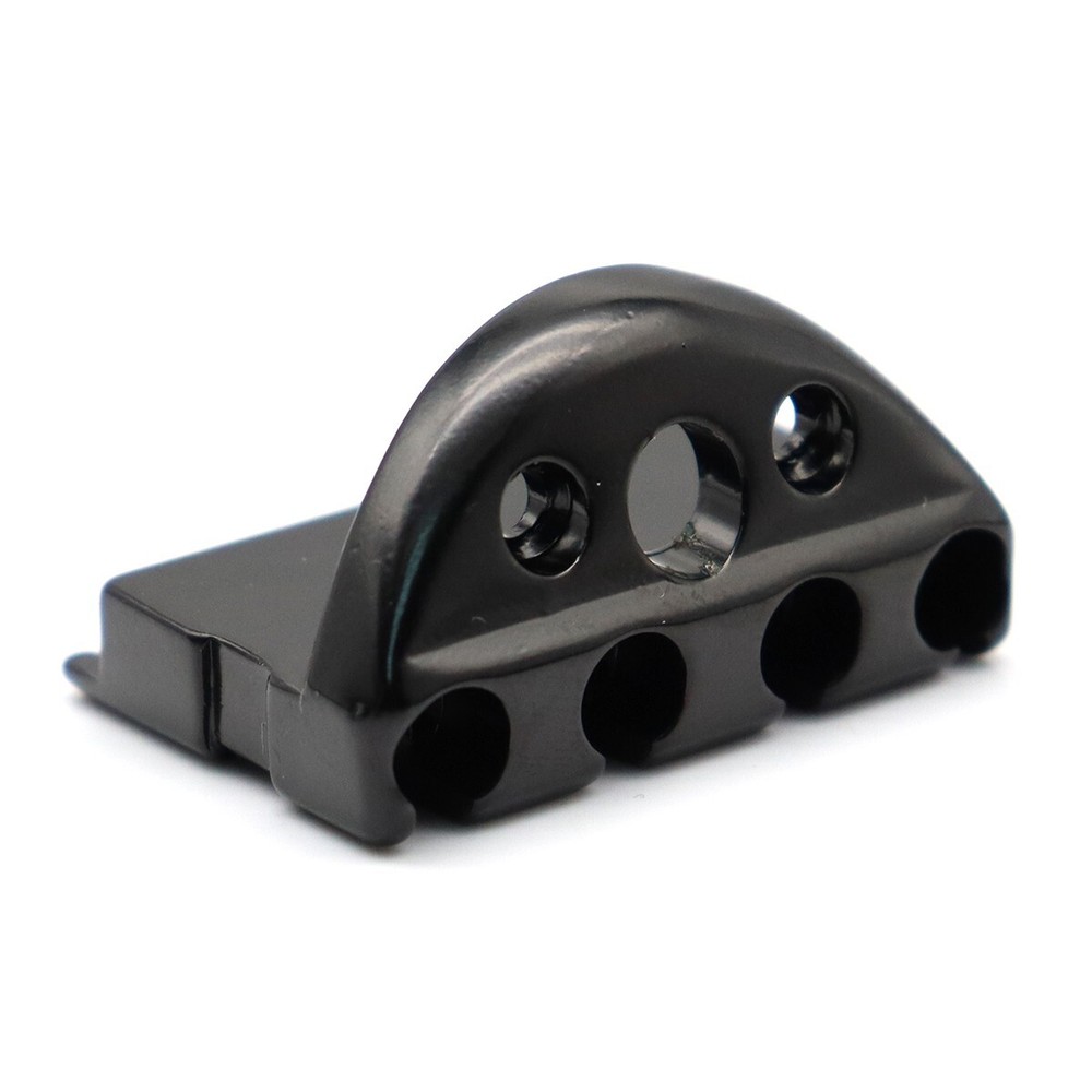 Headless 4 Strings Electric Bass Bridge Roller Tailpiece Fixed Hardtail Bridge