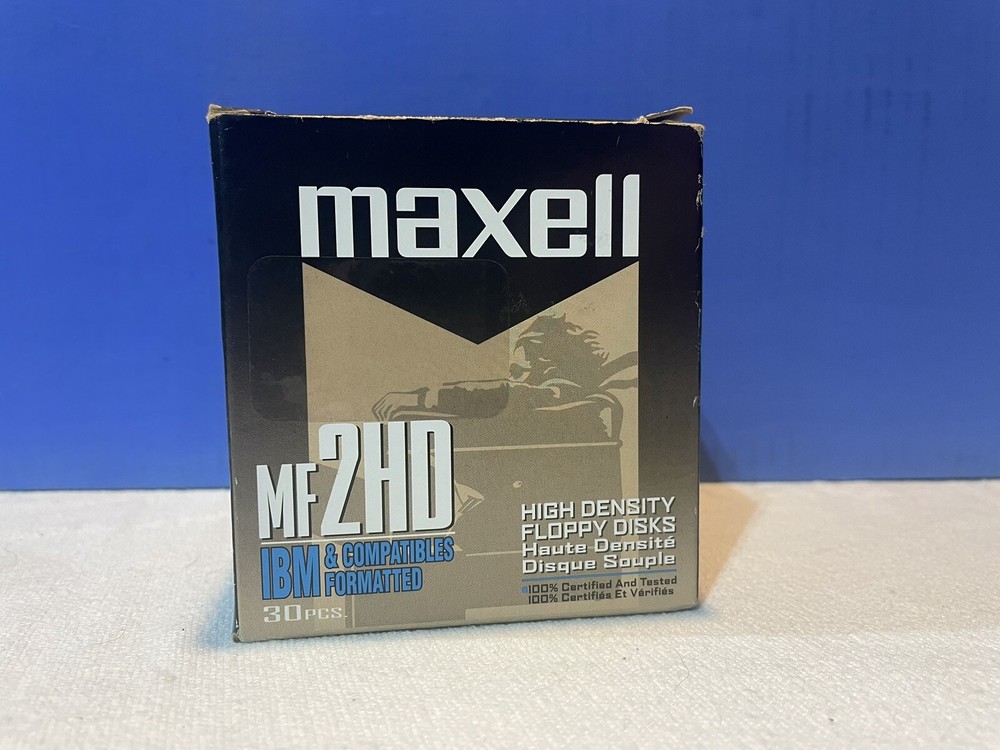 Maxwell floppy disks mf2hd 30pcs