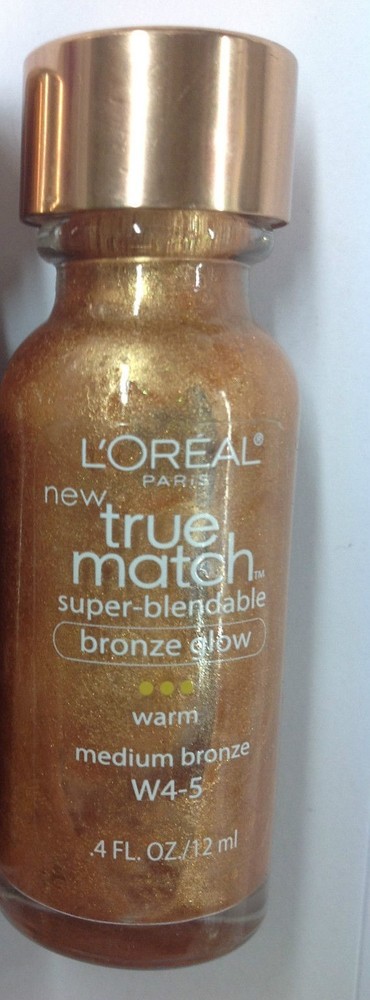 LOREAL True Match Super-Blendable Bronze Glow Warm Medium Bronze W 4-5.