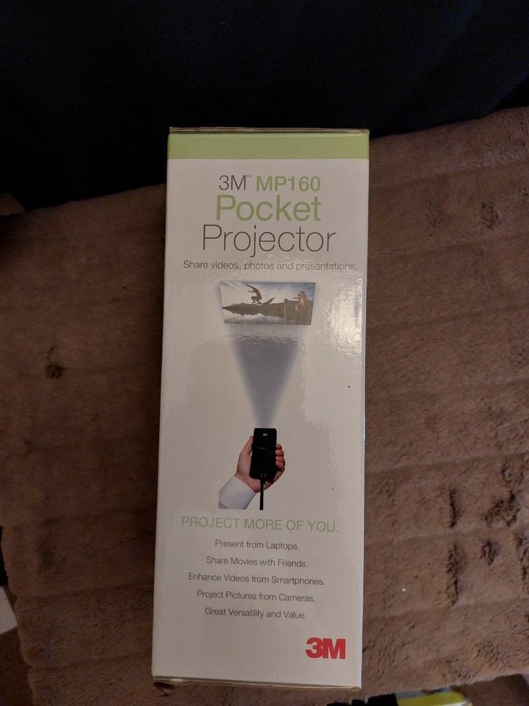 3M MP160 Portable Personal Projector. New.