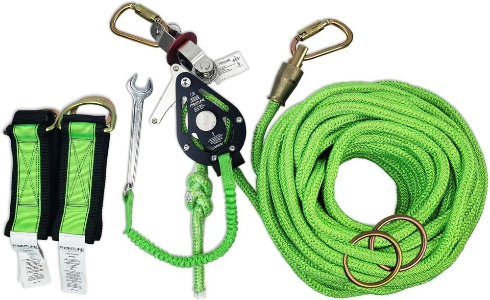 Frontline HLK1004 4-Person 100' Adjustable Horizontal Lifeline System