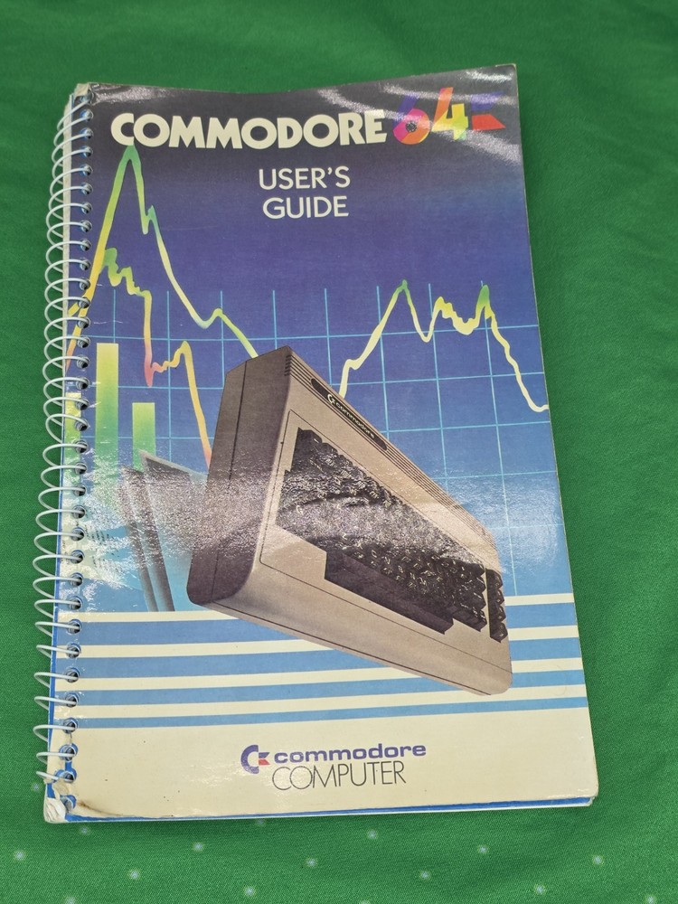Vintage Commodore 64 User's Guide Book 1984