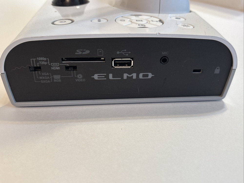 Elmo TT-12i 1080P HDMI Overhead Interactive Document Camera TESTED