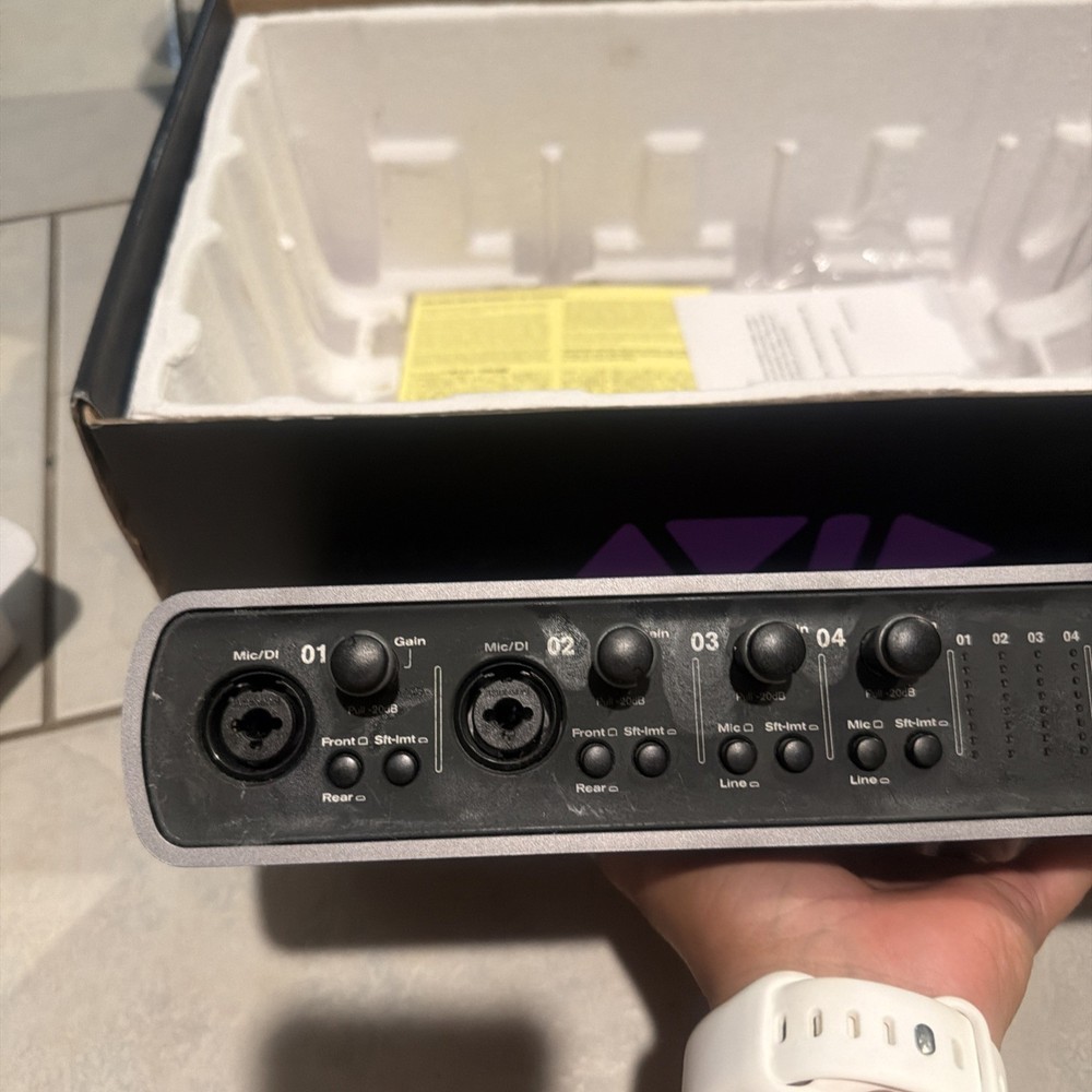 Avid Pro Tools + Mbox Pro 8x8 High-Resolution Audio Interface Studio Bundle