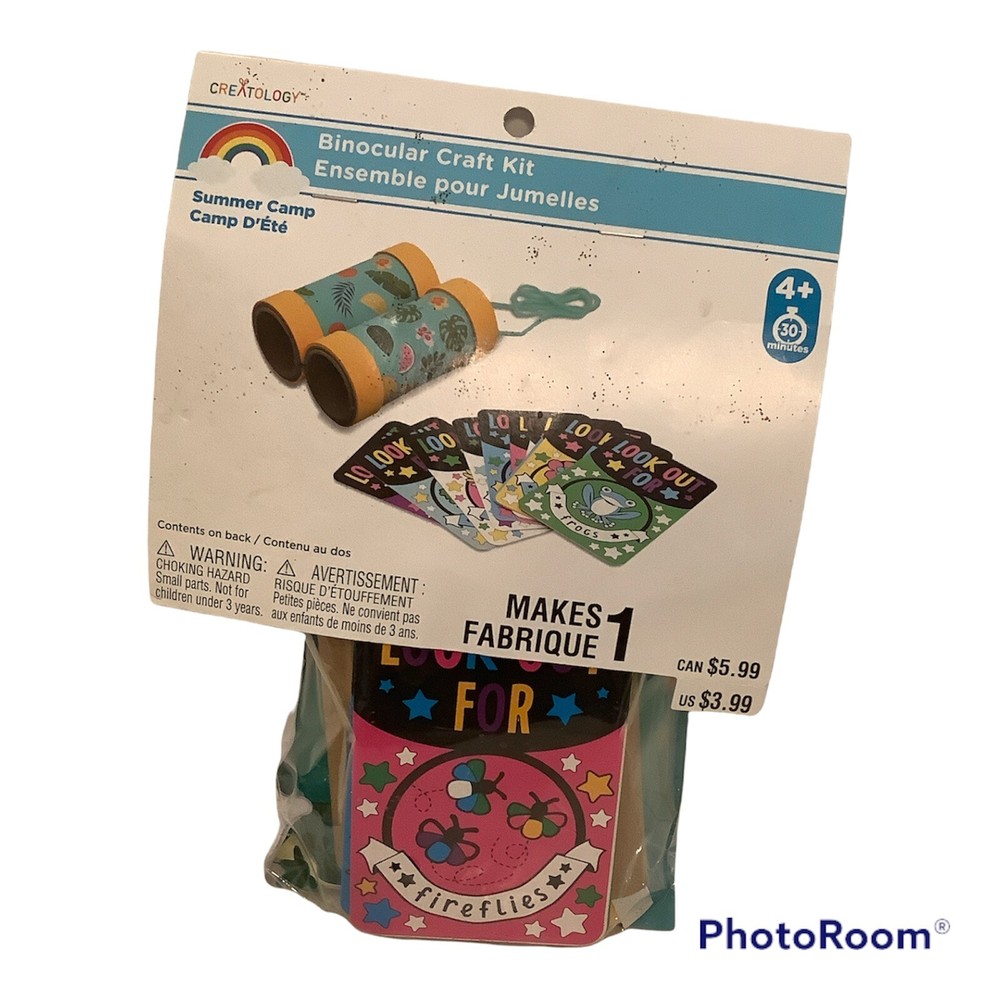 Creatology Activity BINOCULAR CRAFT KIT KIDS New!