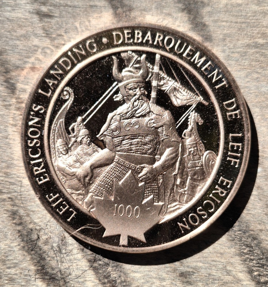 Bronze Leif Erickson Coin
