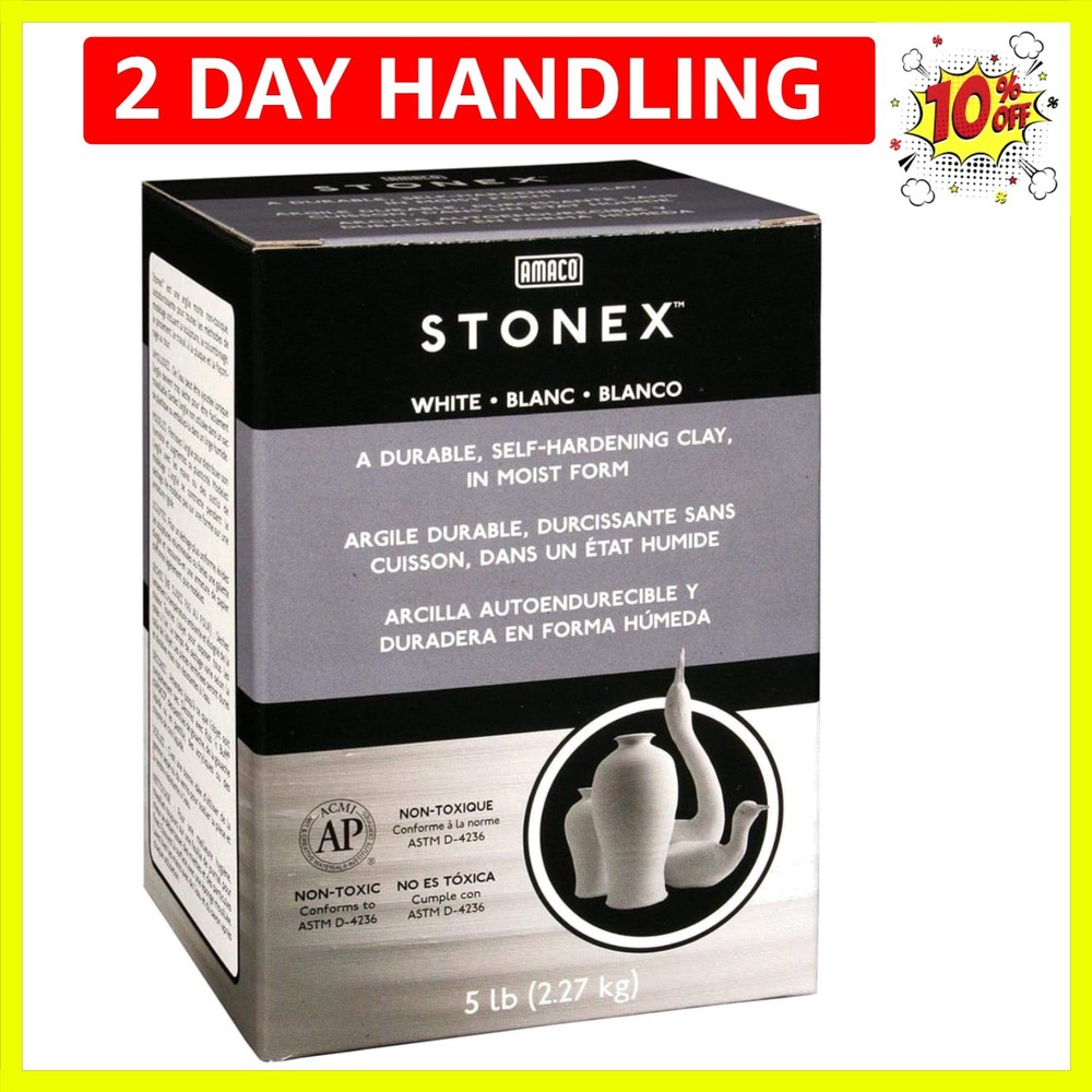 Stonex Self-Hardening Clay, 5 lbs.