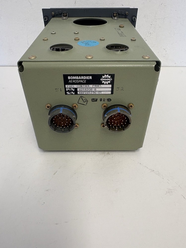 Bombardier Fuel System Control Panel Box 6018208-8